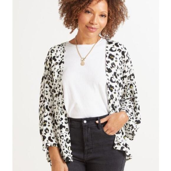 MICHAEL STARS GABBY LEOPARD WRAP - Picture 2 of 7